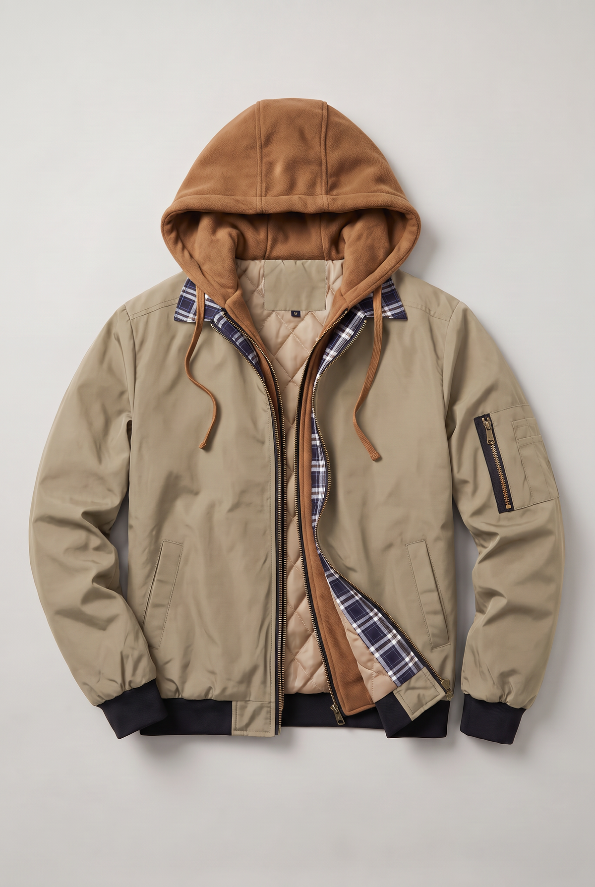 Men's Hooded Bomber Jacket – view 8