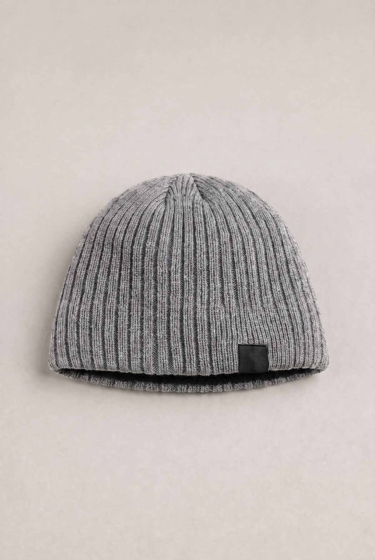 Men's Fleece Lined Ribbed Beanie – view 4