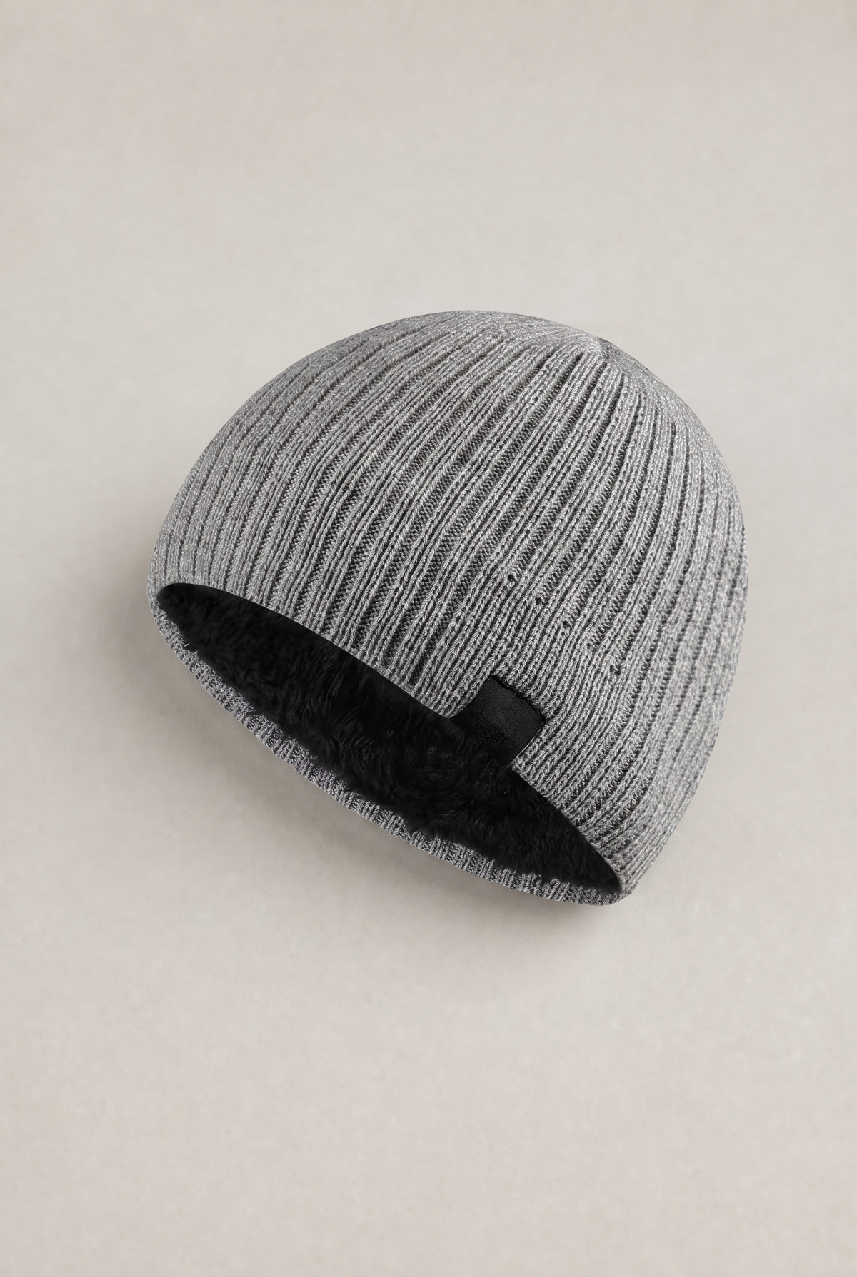 Men's Fleece Lined Ribbed Beanie – view 5