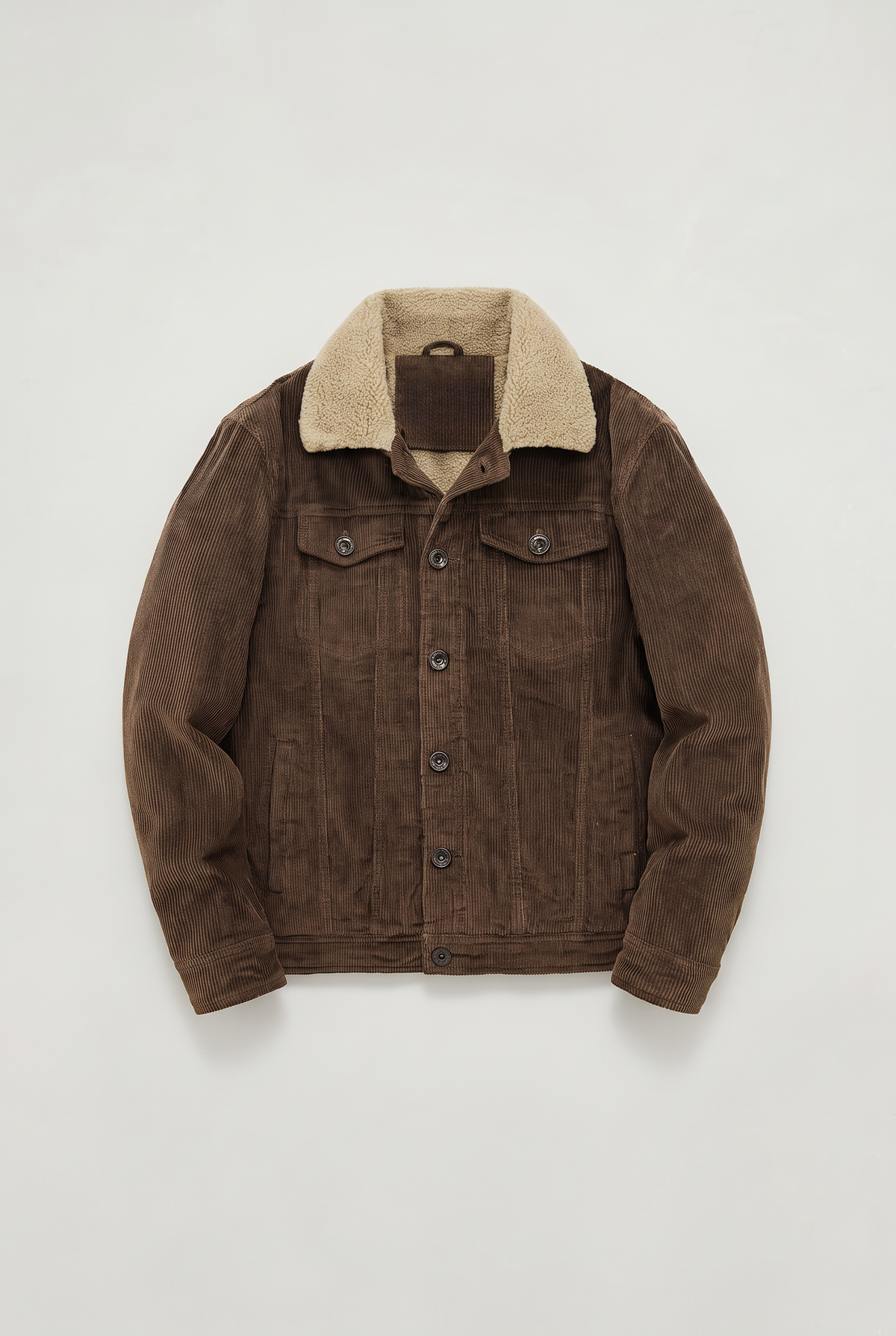 Men's Cotton Corduroy Trucker Jacket – view 1