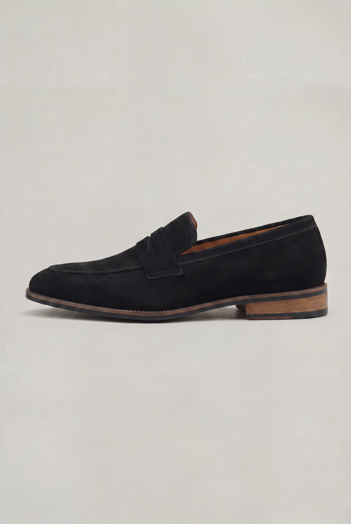 Men's Suede-Look Slip-On Loafers – view 1
