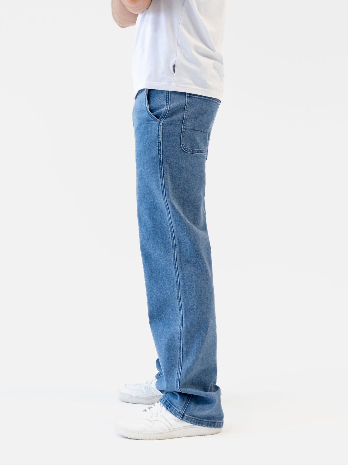 Rimini Men's Straight Leg Jeans in Blue – view 3