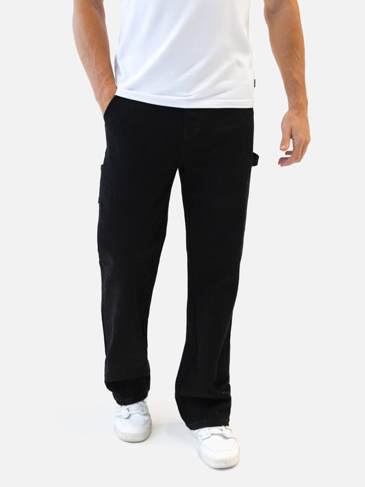 Vol.19 Carpenter Jeans - Black by SATRI & CO. – product view 2