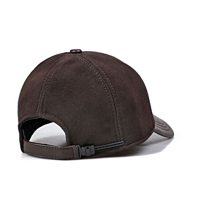 Jack Men's Sheepskin Leather Baseball Cap – view 6