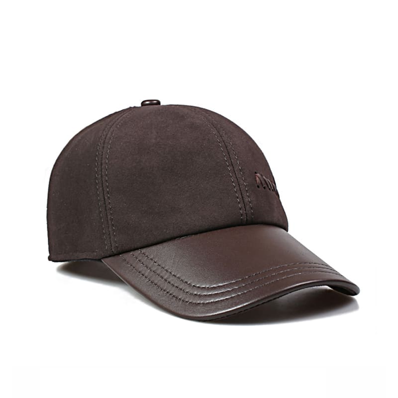 Jack Men's Sheepskin Leather Baseball Cap – view 5