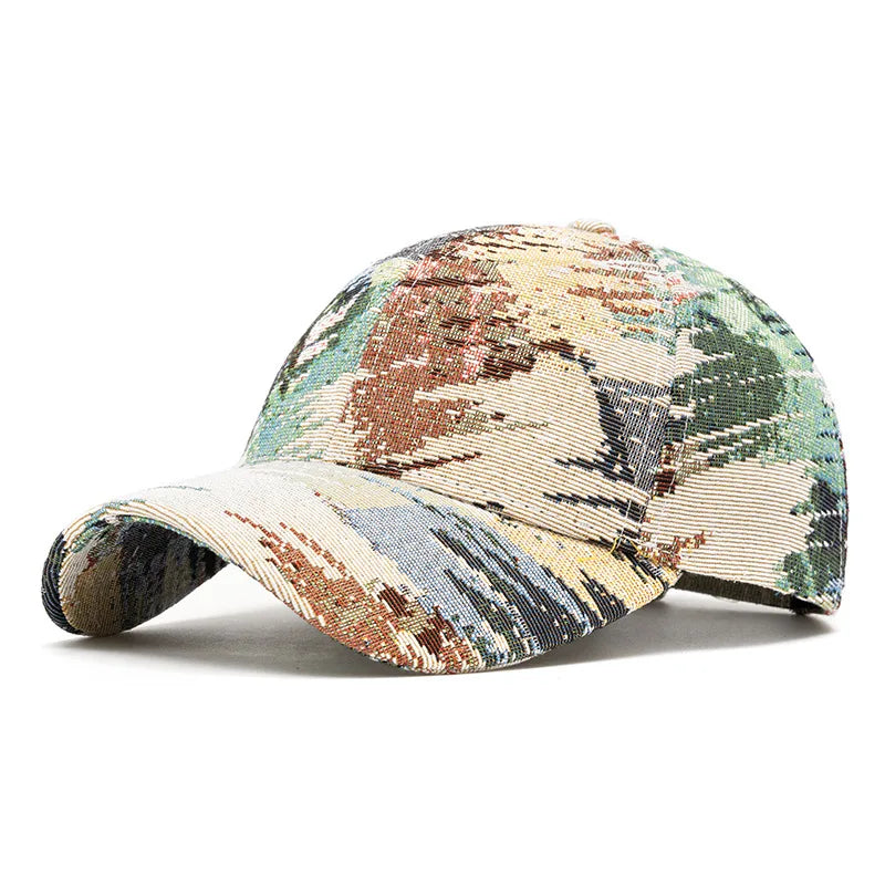 Mandala Men's Jacquard Baseball Cap – view 3
