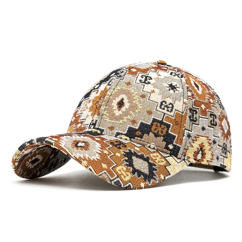 Mandala Men's Jacquard Baseball Cap – view 5