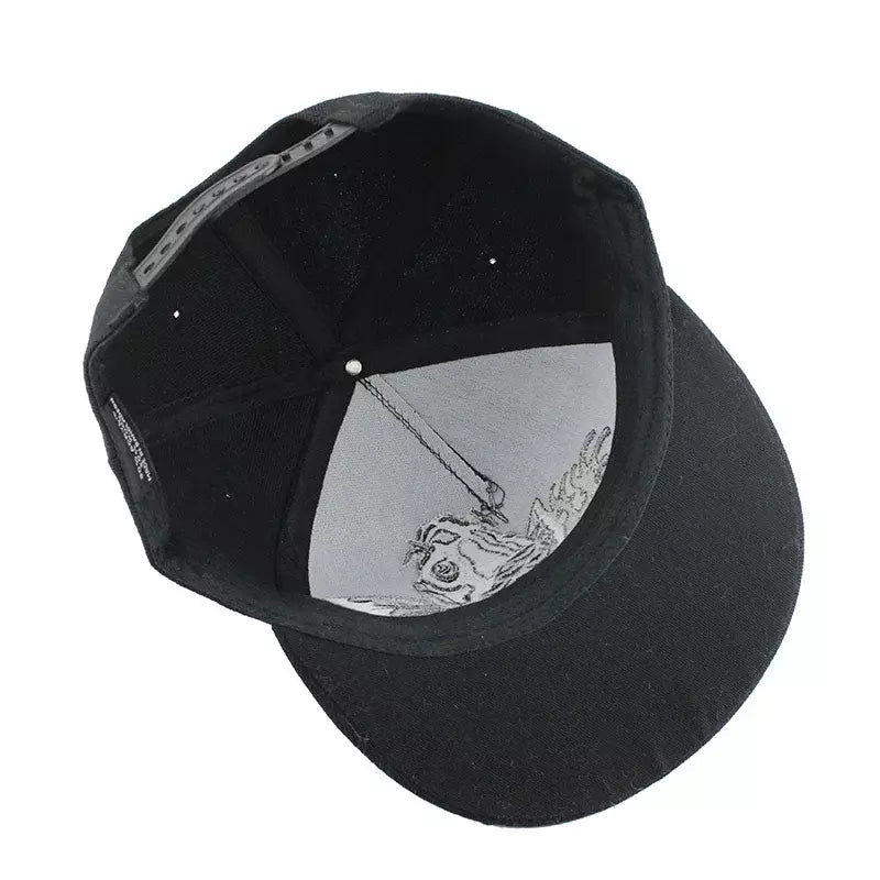 Japanese Koi Men's Cotton Snapback Baseball Cap – view 7