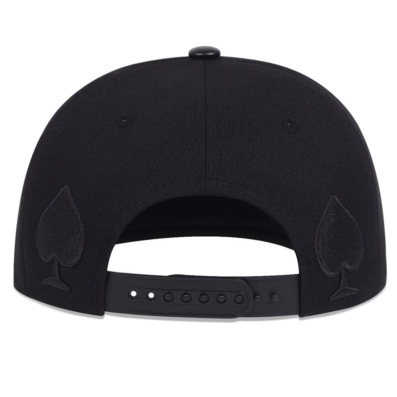 K Ace Poker Men's Cotton Snapback Baseball Cap – view 5