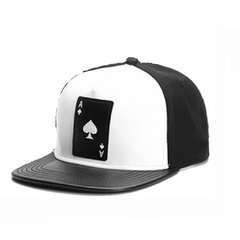 K Ace Poker Men's Cotton Snapback Baseball Cap – view 4