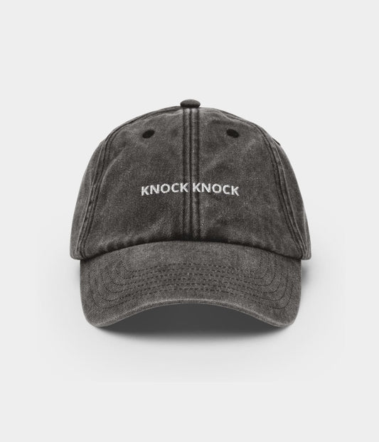 Knock Knock Men's Washed Cotton Baseball Cap – view 1