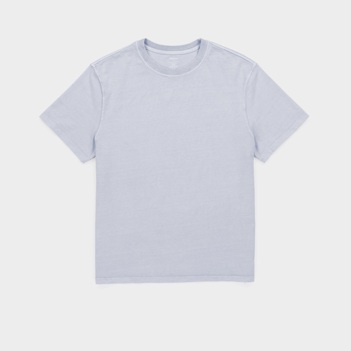 Men's Garment-Dyed Cotton T-Shirt in Frosted Mint – view 96