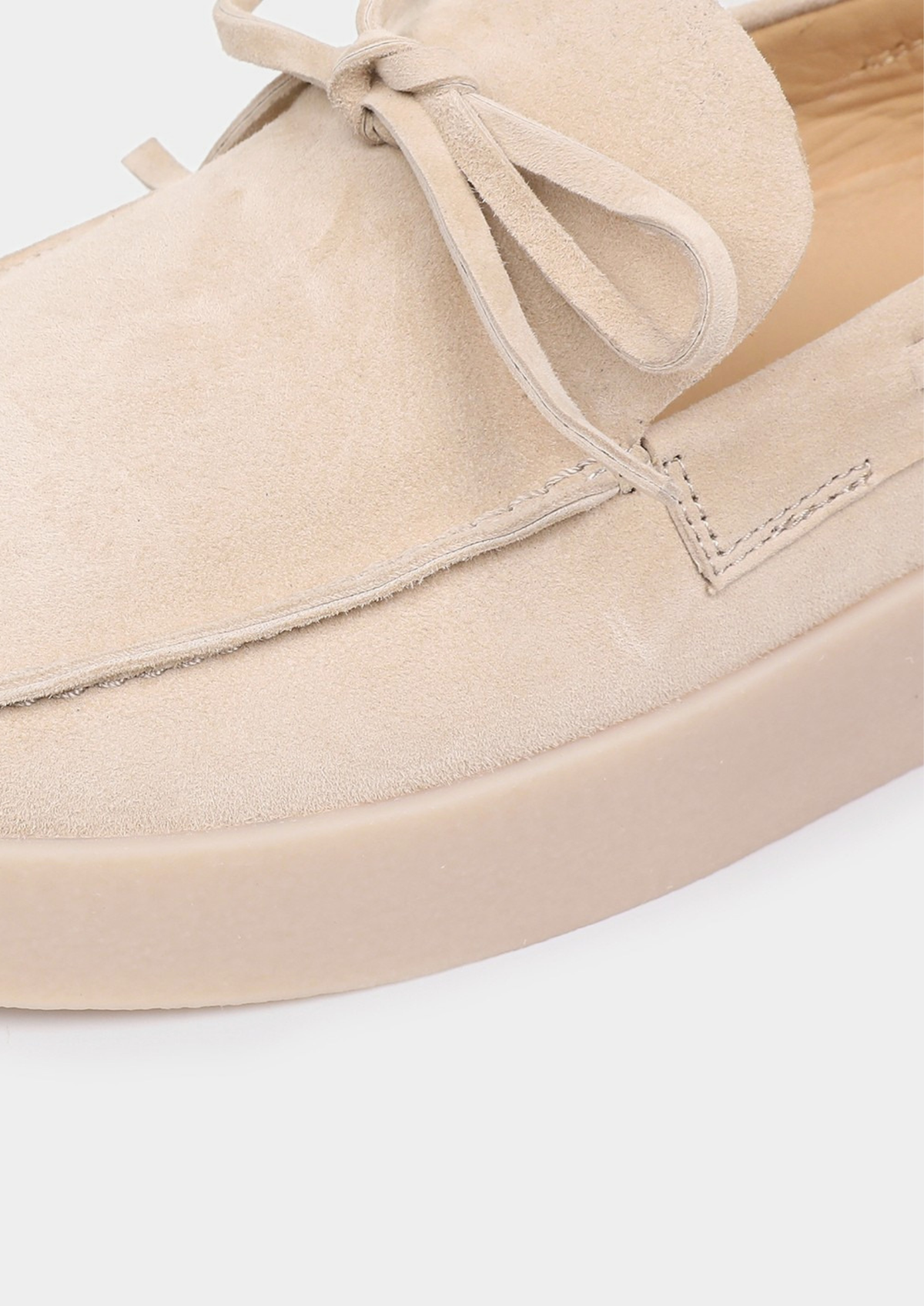 Men's Boat Loafers in Ivory – view 8