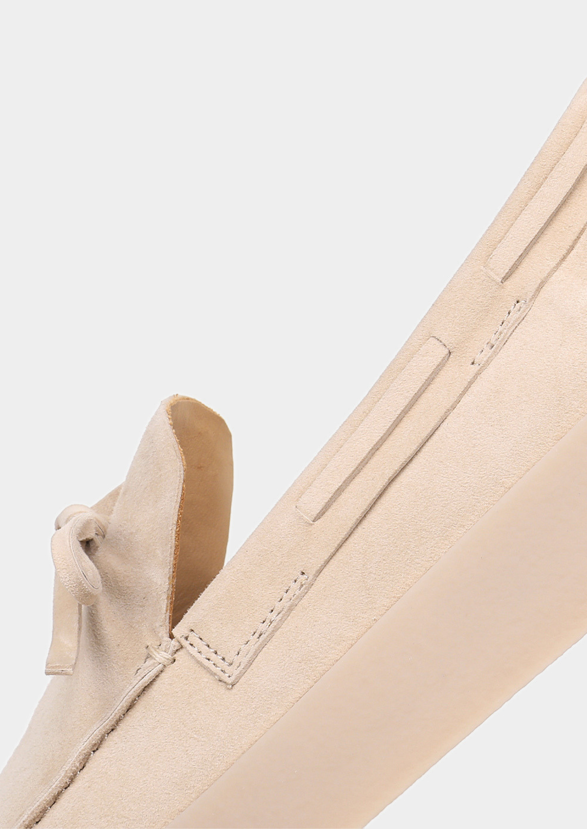 Men's Boat Loafers in Ivory – view 6
