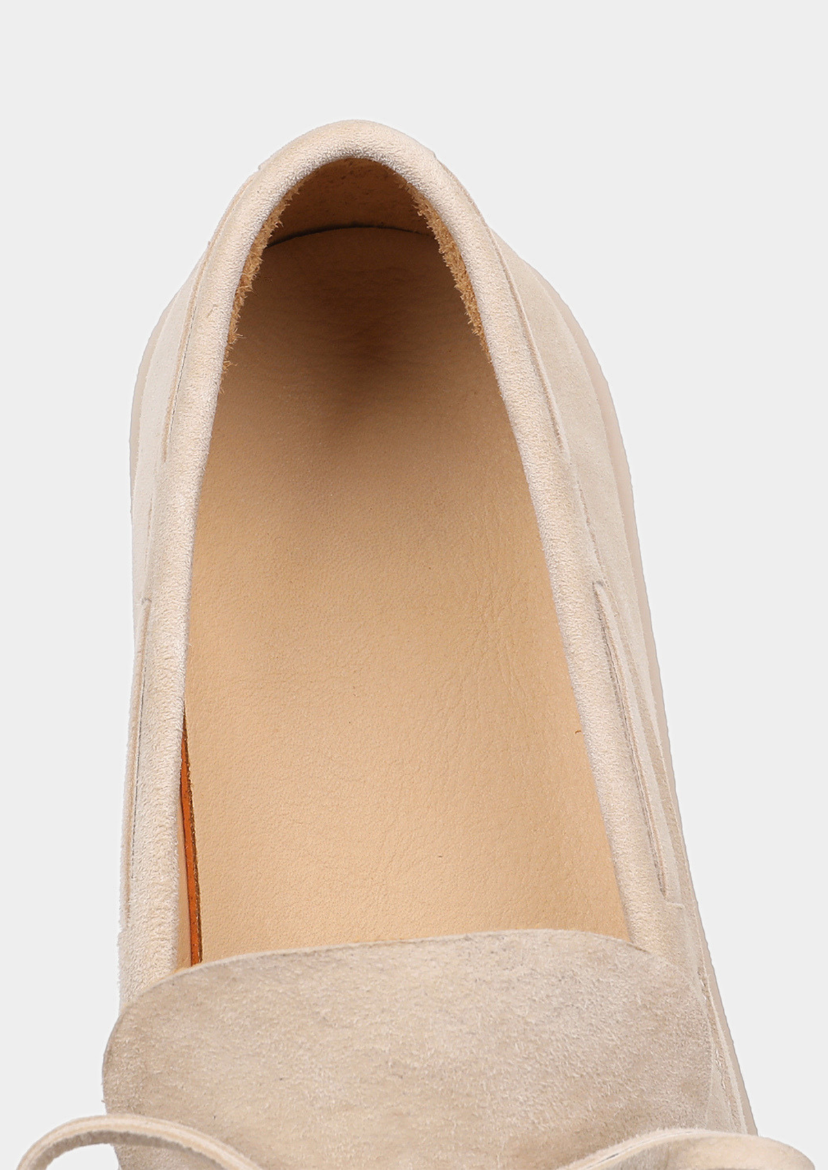 Men's Boat Loafers in Ivory – view 7
