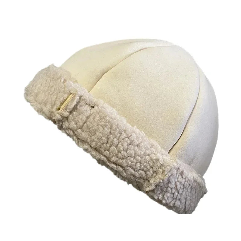 Laponia Men's Suede-Look Vegan Leather Docker Cap – view 5