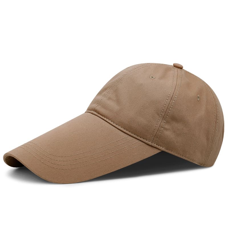 Men's Long Visor Cotton Baseball Cap – view 3