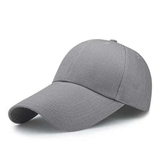 Men's Long Visor Cotton Baseball Cap – view 1