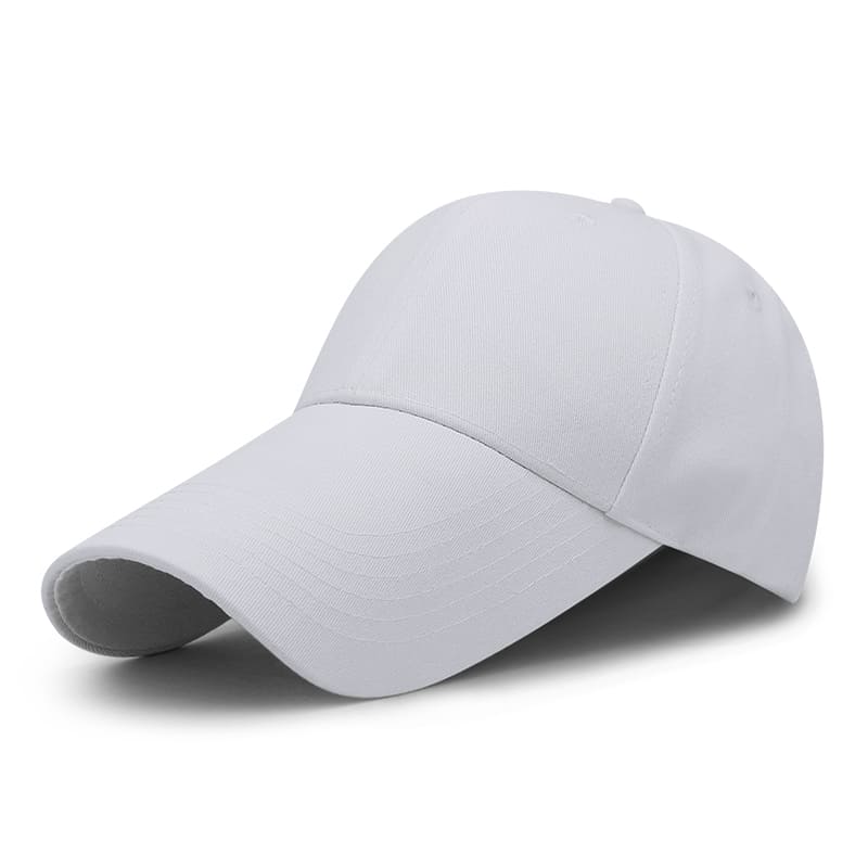 Men's Long Visor Cotton Baseball Cap – view 2