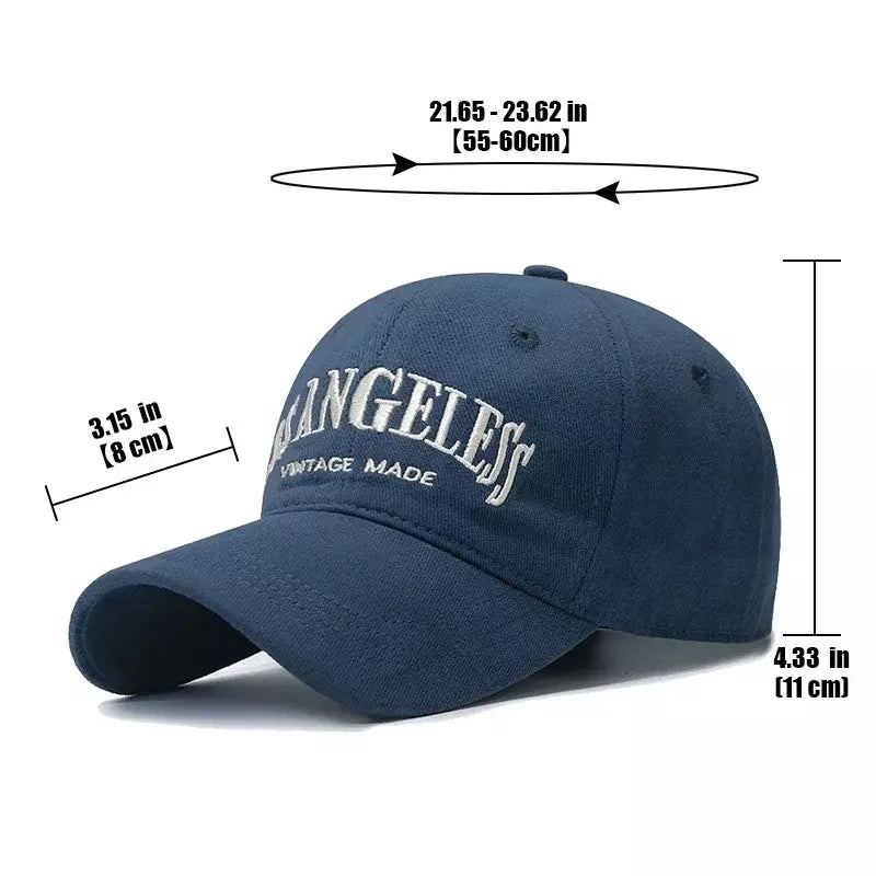 Los Angeles Men's Vintage Cotton Baseball Cap – view 10