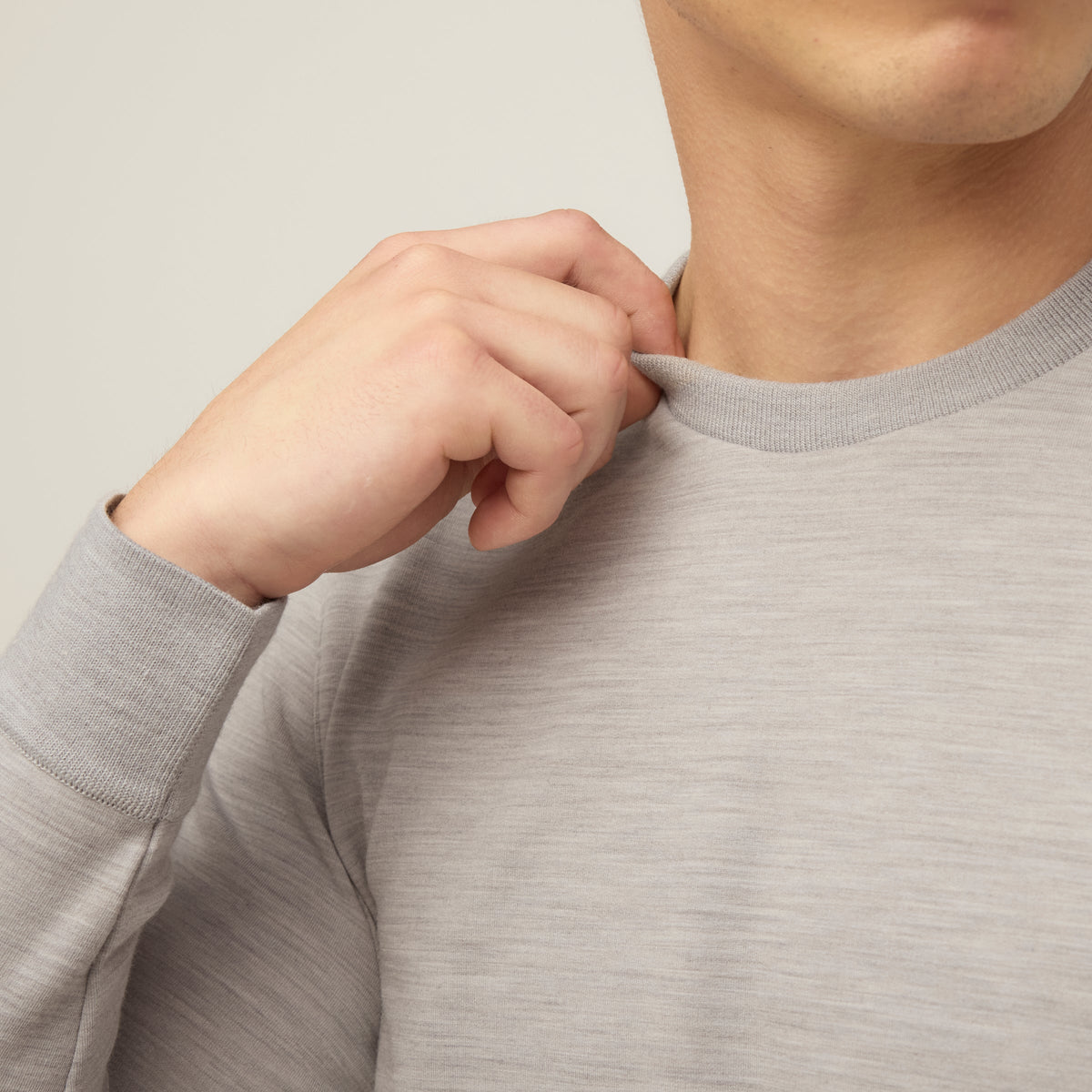 Men's Merino Wool Crew Neck Sweatshirt – view 26