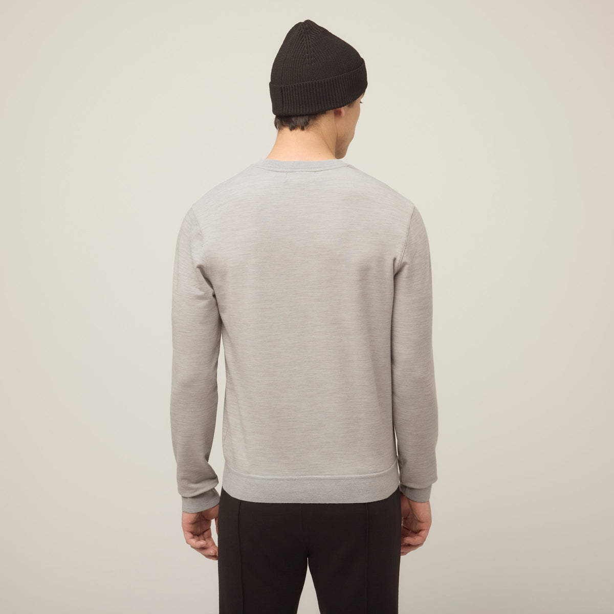 Men's Merino Wool Crew Neck Sweatshirt – view 24