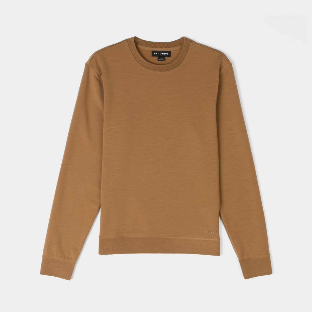 Men's Merino Wool Crew Neck Sweatshirt – view 18
