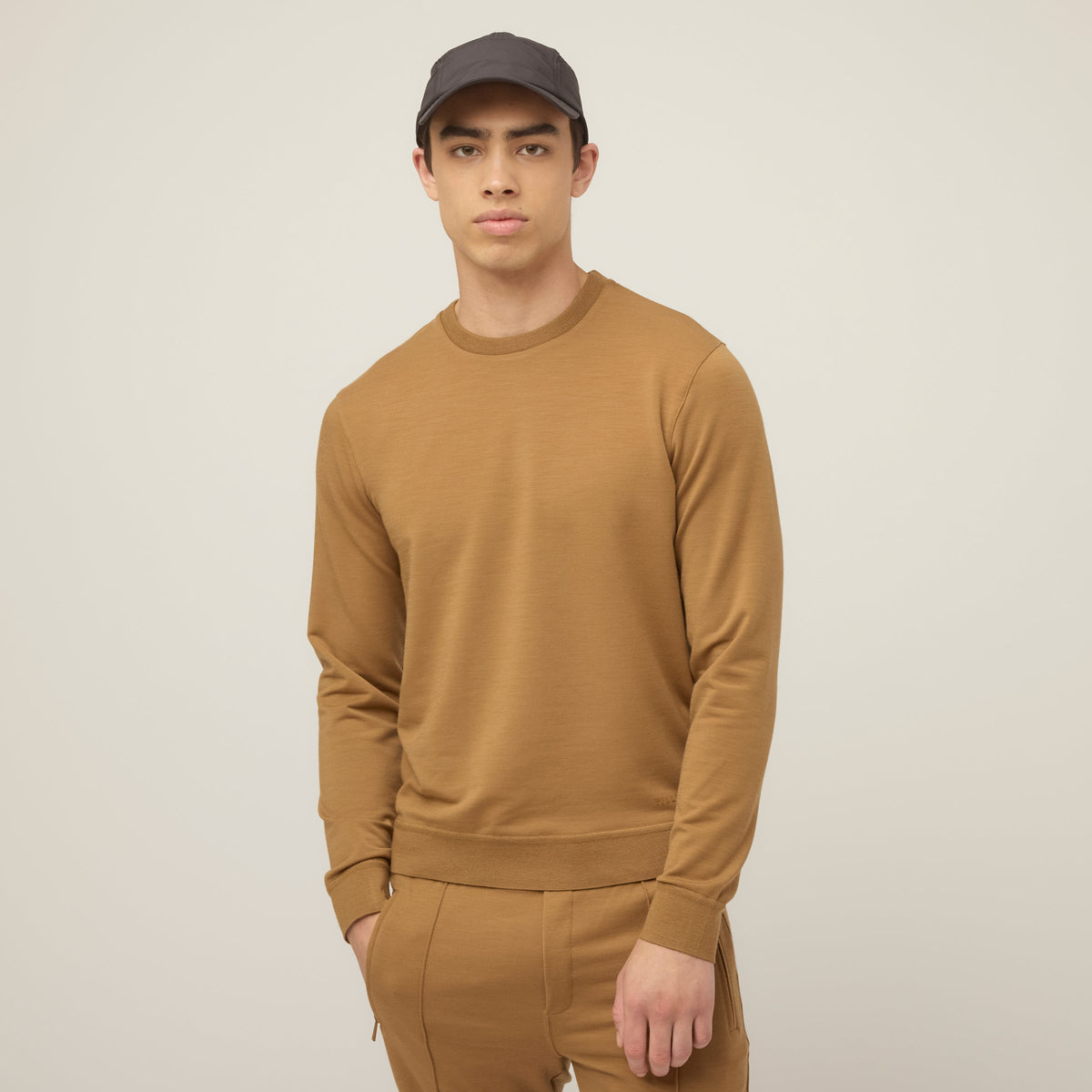 Men's Merino Wool Crew Neck Sweatshirt – view 13