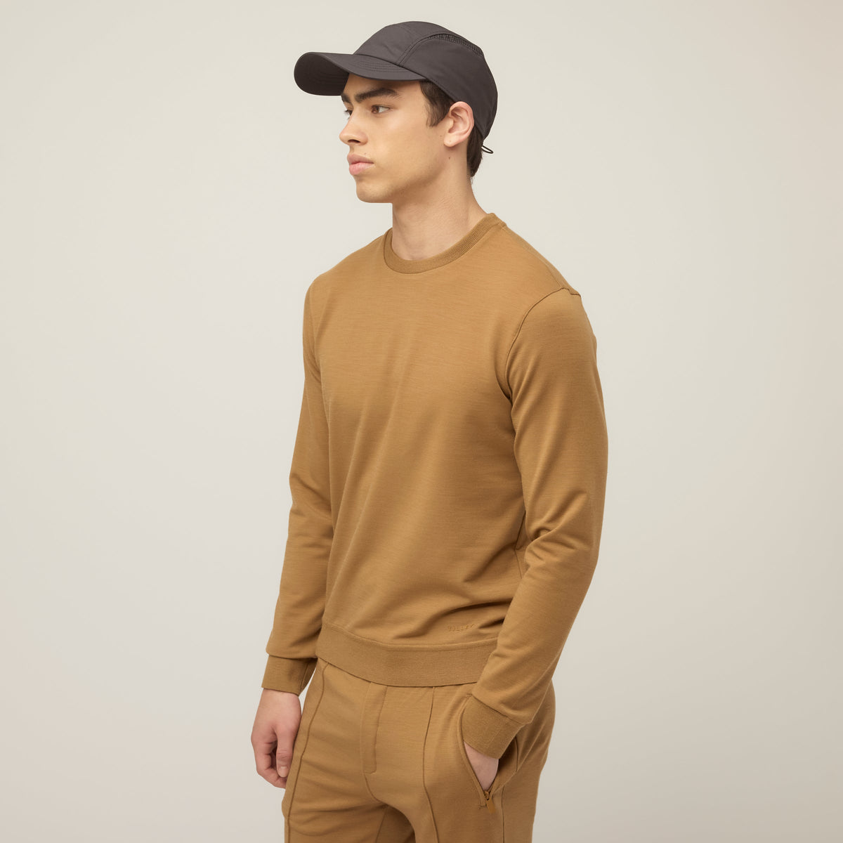 Men's Merino Wool Crew Neck Sweatshirt – view 14