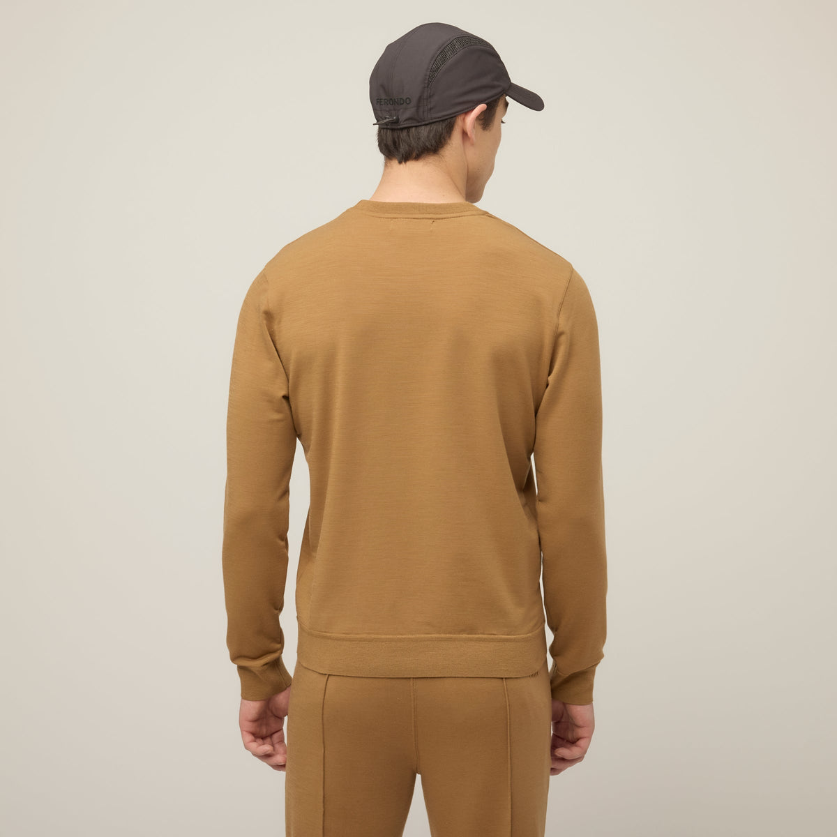 Men's Merino Wool Crew Neck Sweatshirt – view 15