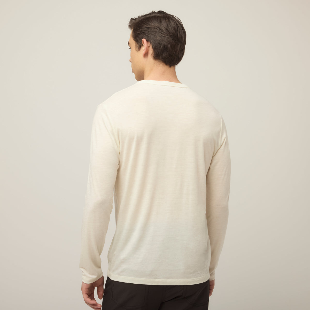 Men's Merino Wool Long Sleeve T-Shirt – view 18