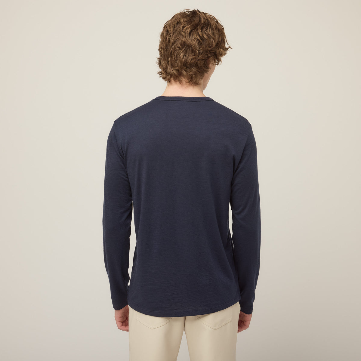Men's Merino Wool Long Sleeve T-Shirt – view 10