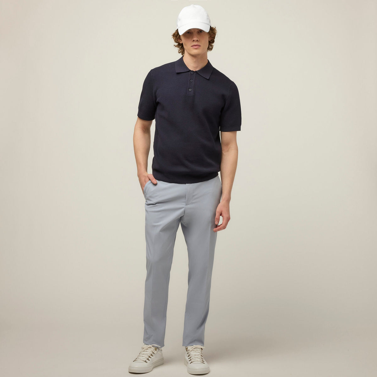 Men's Slim Stretch Twill Trousers – Durable Abrasion-Resistant Fabric, Wrinkle Resistant for Travel – view 18