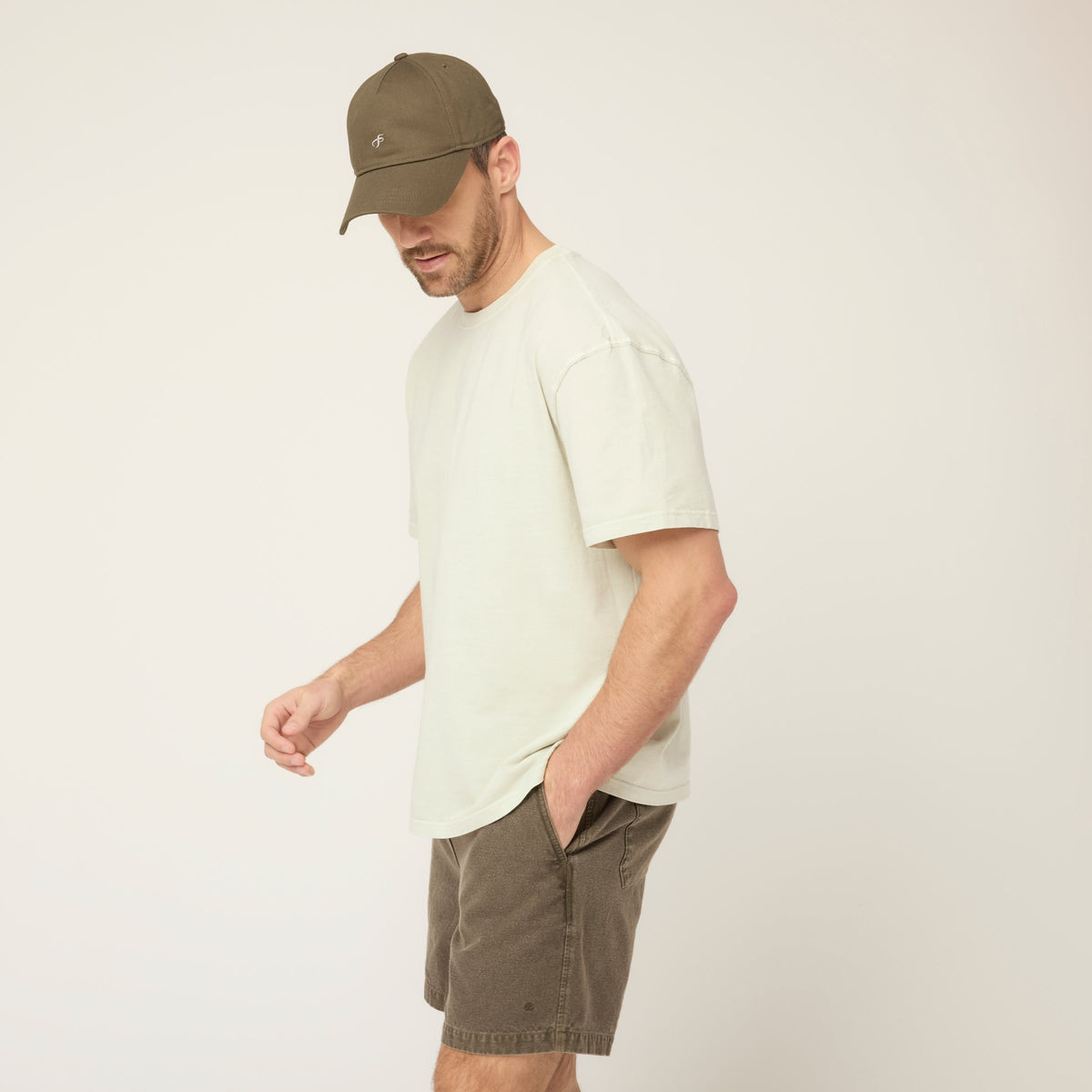 Men's Garment-Dyed Cotton T-Shirt – view 14