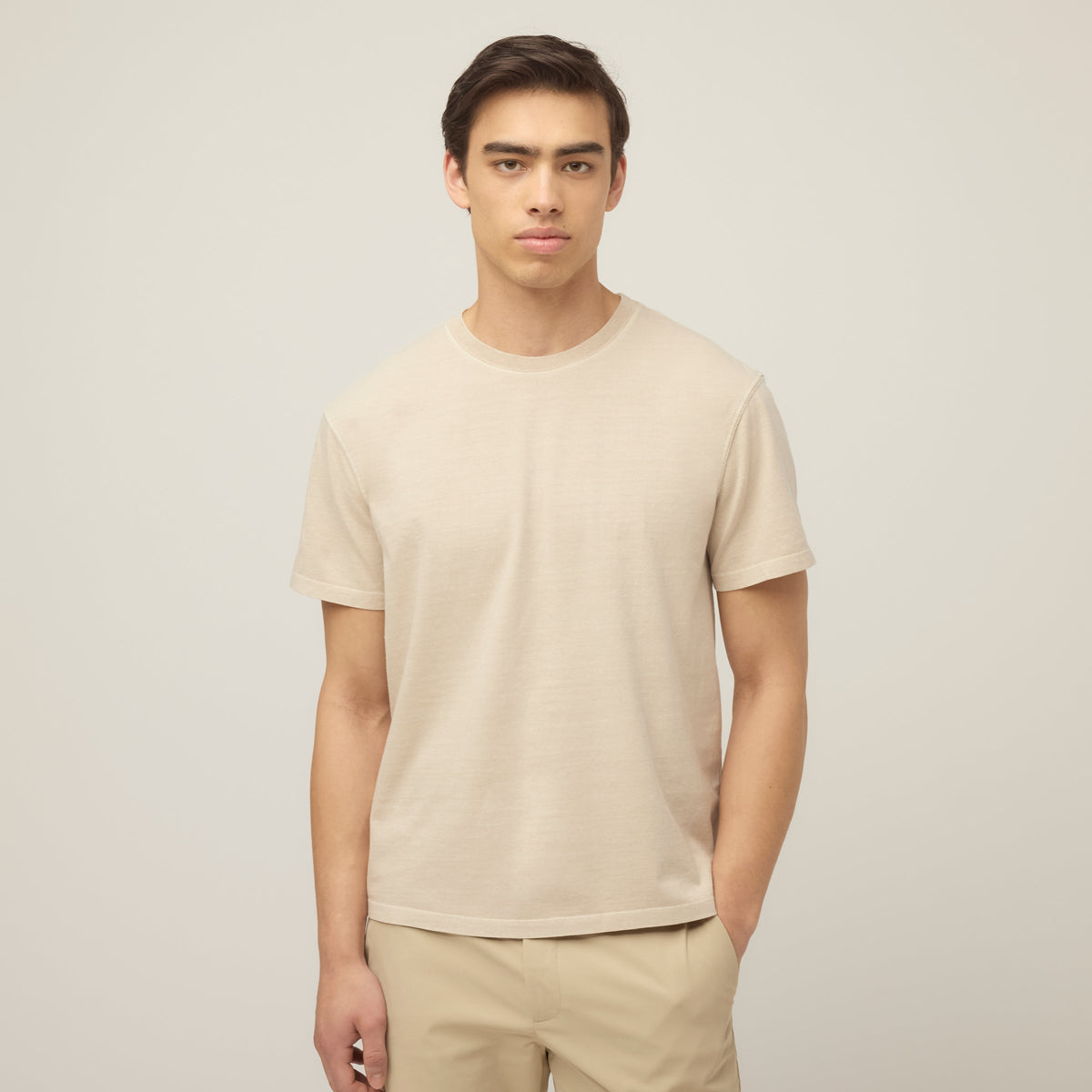 Men's Garment-Dyed Cotton T-Shirt – view 27