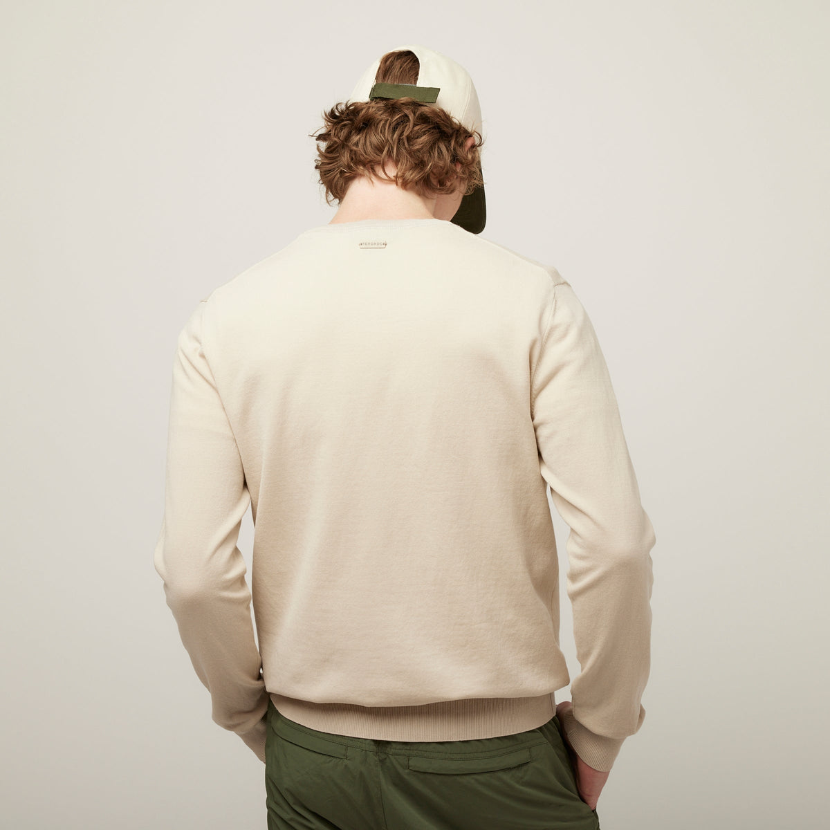 Men's Extra-Fine Lightweight Crew Neck Jumper – view 15