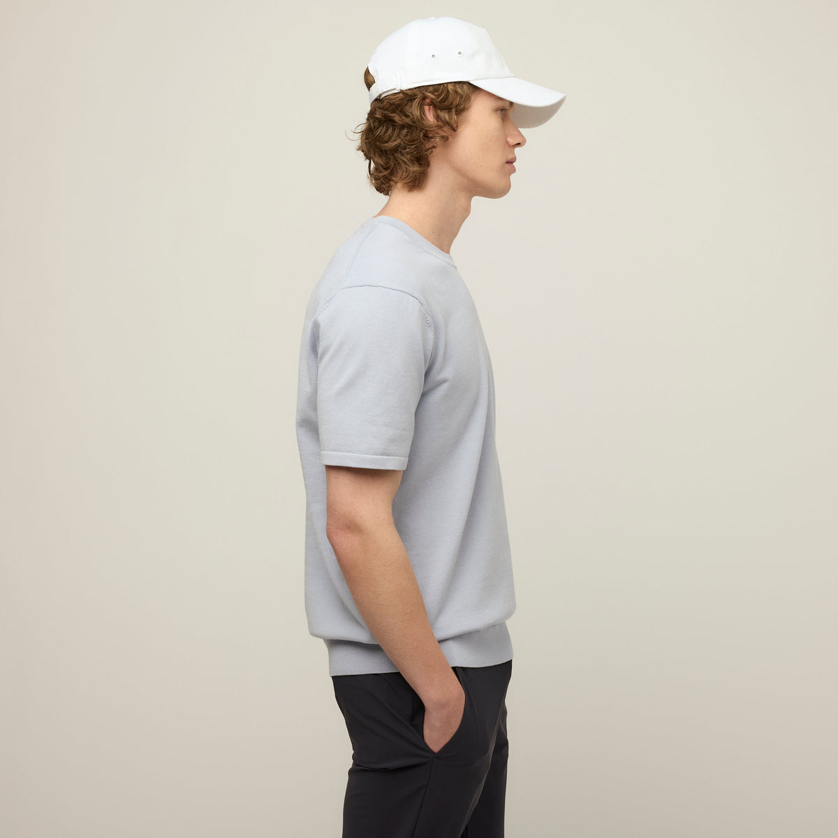 Men's Cotton Nylon Knit T-Shirt – view 9