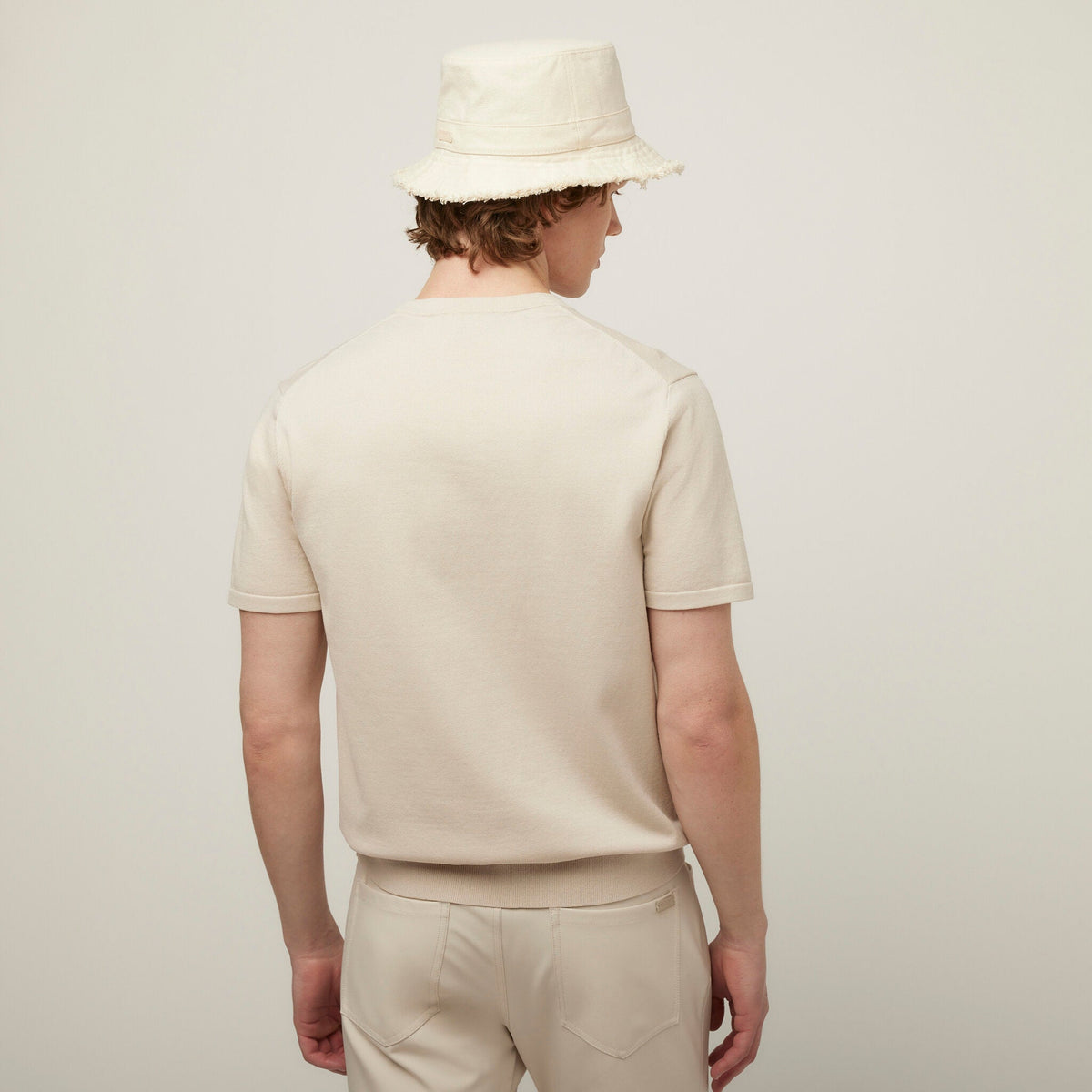Men's Cotton Nylon Knit T-Shirt – view 3