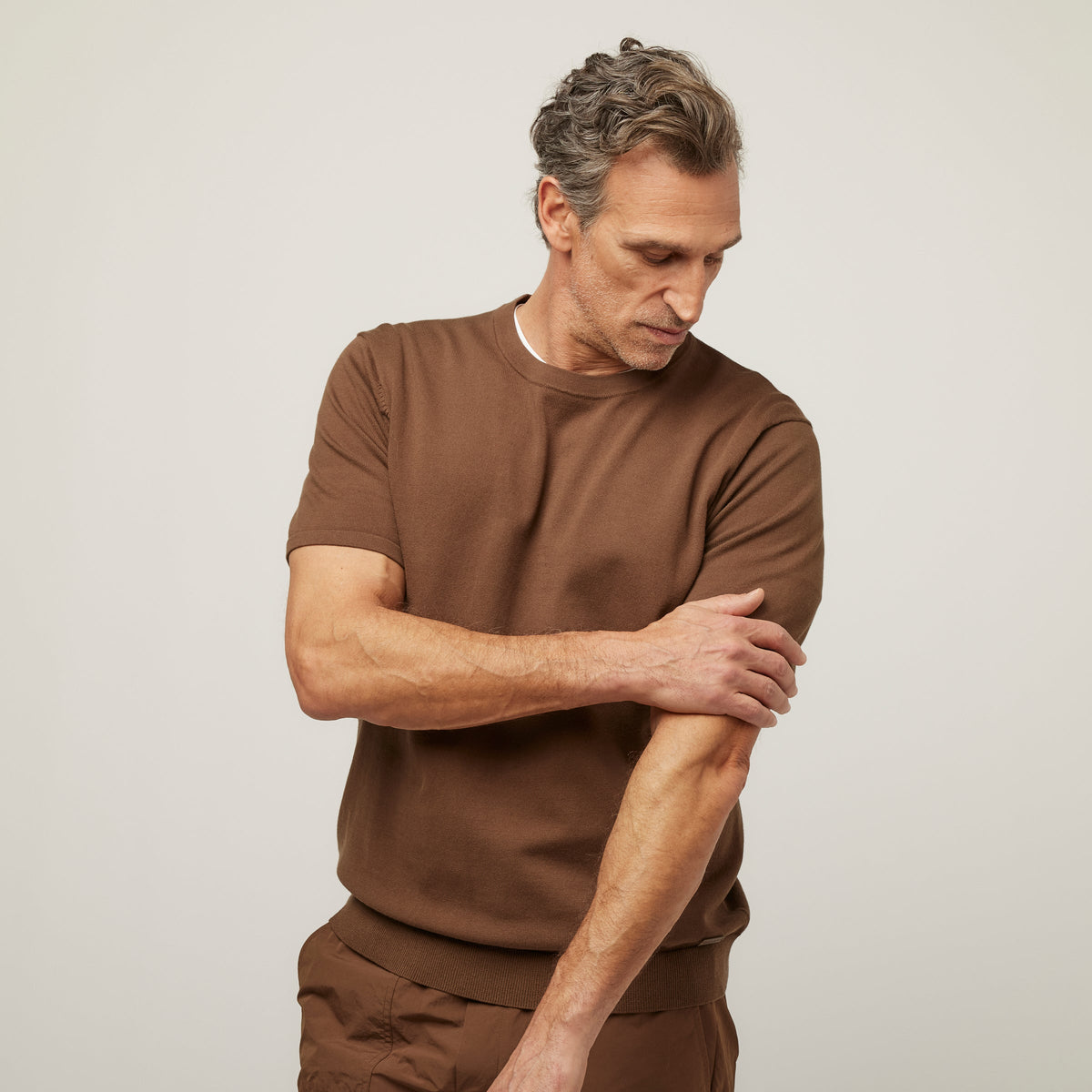 Men's Cotton Nylon Knit T-Shirt – view 38