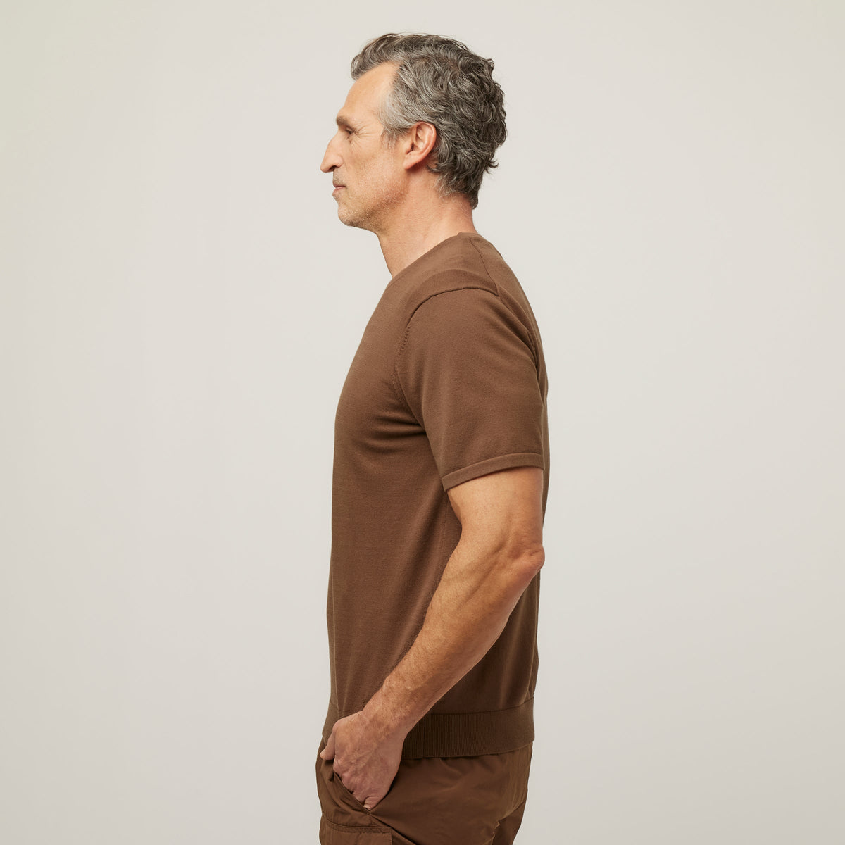 Men's Cotton Nylon Knit T-Shirt – view 39