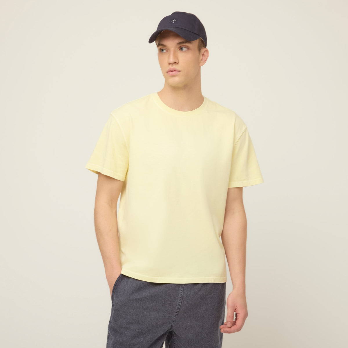 Men's Garment-Dyed Cotton T-Shirt – view 6