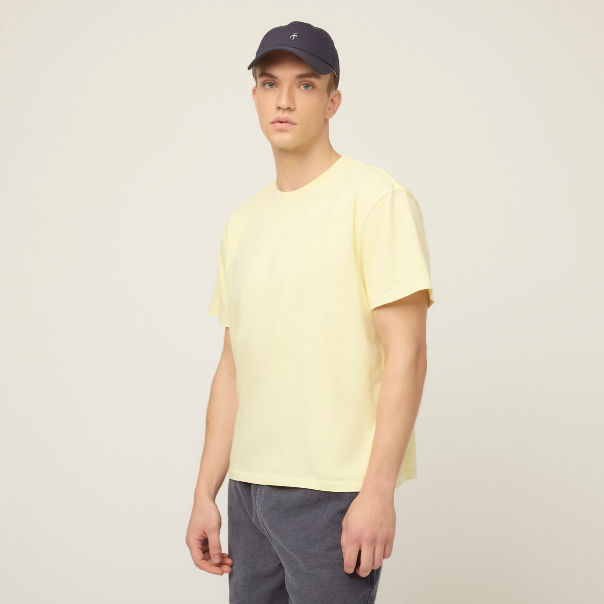 Men's Garment-Dyed Cotton T-Shirt – view 7