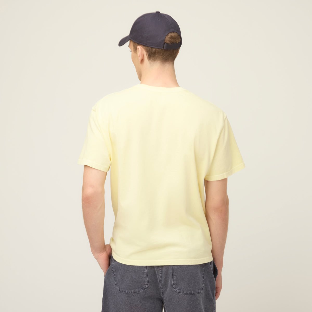 Men's Garment-Dyed Cotton T-Shirt – view 8