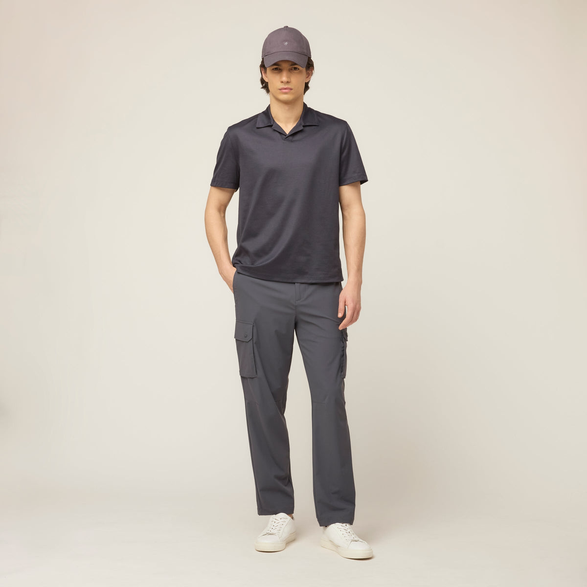 Men's Knit Mesh Polo Shirt – view 9