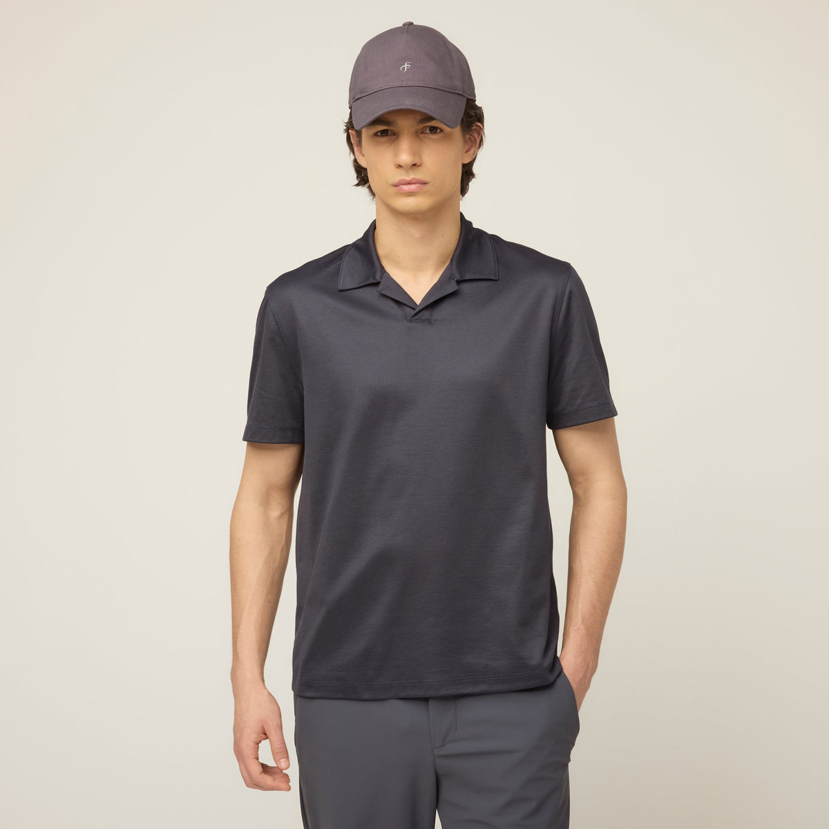 Men's Knit Mesh Polo Shirt – view 6