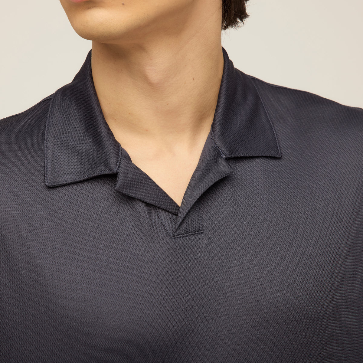 Men's Knit Mesh Polo Shirt – view 8