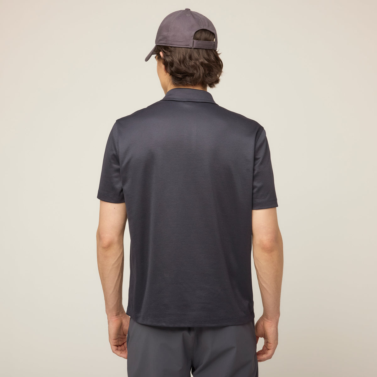 Men's Knit Mesh Polo Shirt – view 7