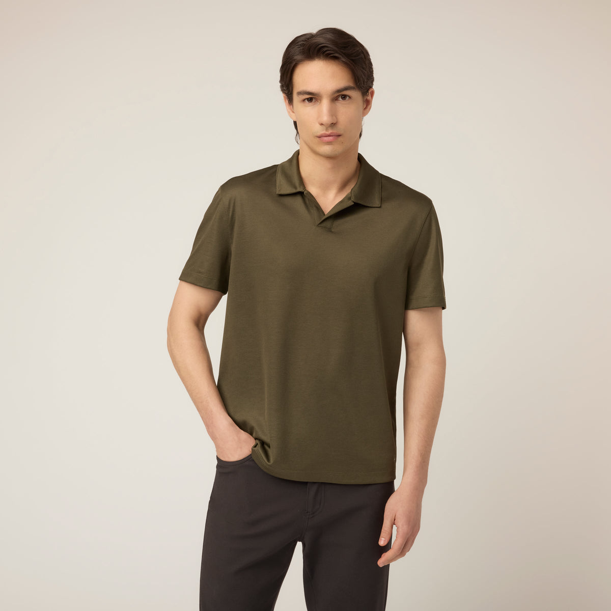 Men's Knit Mesh Polo Shirt – view 19