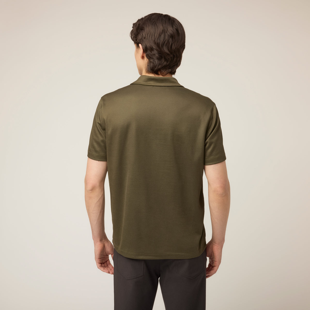 Men's Knit Mesh Polo Shirt – view 16