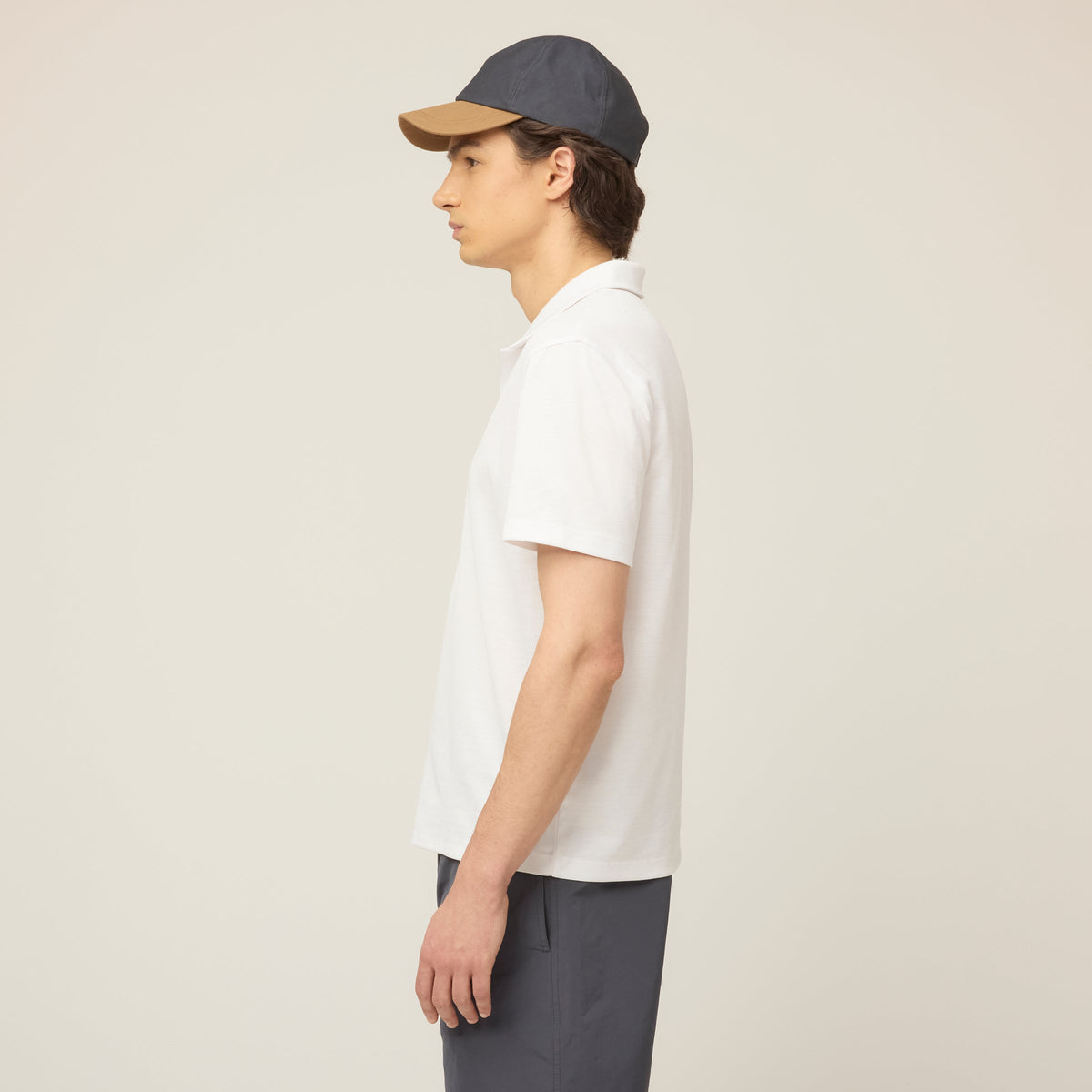 Men's Knit Mesh Polo Shirt – view 3